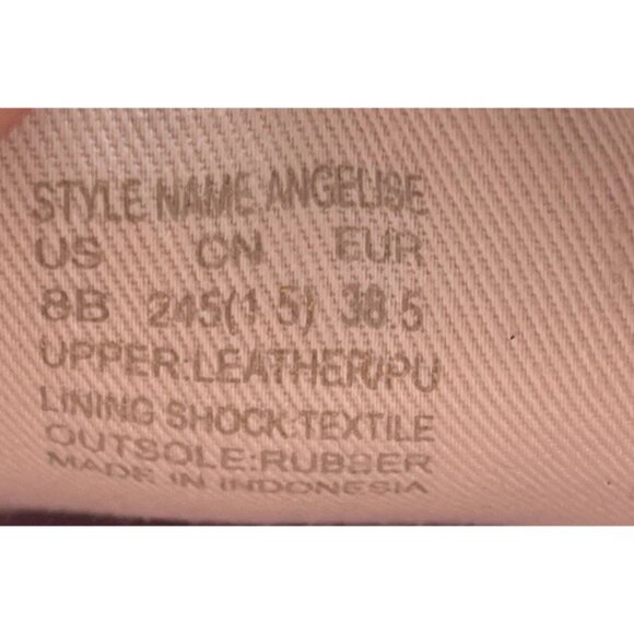 KATE SPADE Angelise White Gold Leather Lace Up Low Top Sneakers Size 8B - Picture 12 of 16